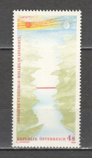 Austria.1982 100 ani Colegiul Sankt George Istambul MA.954