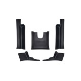 Set protectie praguri interior auto si tunel median, Dacia Duster II 2018-2024
