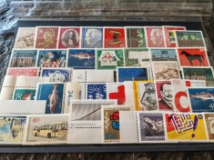 Lot timbre diferite nestampilate, majorit. Germania, Bundes, DDR, stare buna