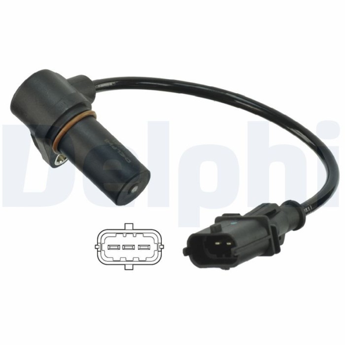DELPHI SS11081 Senzor impulsuri, arbore cotit