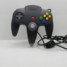 Controller Nintendo 64 - Nintendo® - Black/Grey - curatat si reconditionat