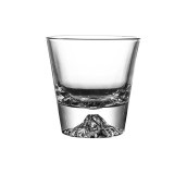 Pahar, pentru whiskey, Hidden Mountain, 268 ml, 9 x 8.3 x 8.7 cm, transparent, din sticla, Oem