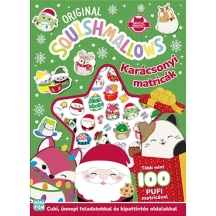 Original Squishmallows - Kar&aacute;csonyi matric&aacute;k