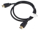 Cablu HDMI 1.4 1m PVC negru 30AWG