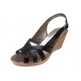 Sandale dama din piele naturala cu platforme - S88N