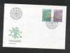 Switzerland 1988 Europa CEPT Mi.1370-71 FDC UN.008, Stampilat