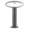Lampa LED Gradina V-TAC 9W IP54 4000K Alb Neutru 500lm, Aluminiu Gri, 200x80x300mm, Felinar Exterior