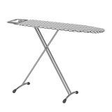Masa de calcat, 120 x 37 cm, cadru si baza otel, suport protectie din silicon