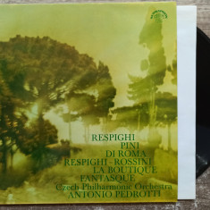 Ottorino Respighi, Pini di Roma, La Boutique Fantasque// disc vinil