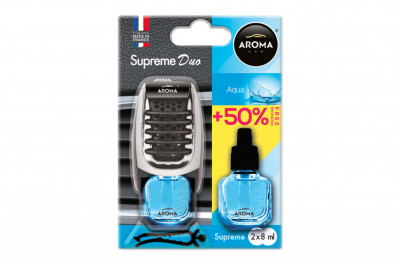 Odorizant auto lichid AROMA SUPREME DUO AQUA foto