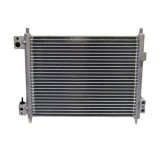 Condensator climatizare AC Nissan Cabstar 13; Renault Maxity 13, motor: 2.5 dci, 3.0 dci, Condenser fara uscator, 360 x255 x16, miez si rezervor din
