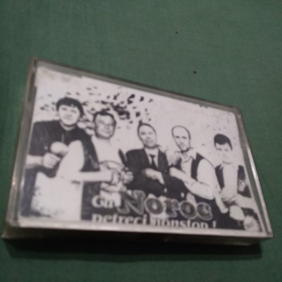 CASETA AUDIO PETRECERE FORMATIA NOROC DIN BRAILA -CU NOROC PETRECI NON STOP RARA!!!! DE TARABA foto