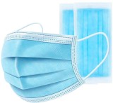 Set 10 Masti Chirurgicale Protectie 3 Straturi Unica Folosinta, Filtru Bacterian, Protectie Praf, Germeni, Poluare