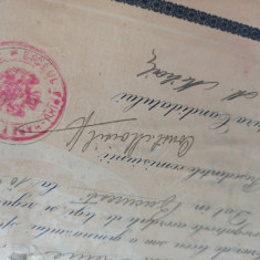 DIPLOMA SEMNATA DE CONSTANTIN MOISIL,1923- LICEUL SPIRU HARET, Bucuresti