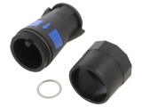 HARTING Conector Carcasa UIC558 PG21 IP69K Poliamida Silicon Montare pe Cablu Dreapta