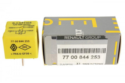 Releu electroventilator Renault Clio, Megane, Laguna, Scenic, Trafic 129519 7700844253 foto