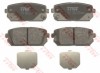 Set placute frana,frana disc KIA CARENS III (UN) (2006 - 2013) TRW GDB3462