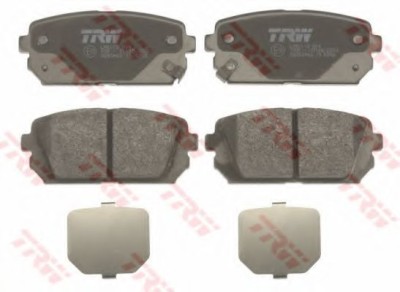 Set placute frana,frana disc KIA CARENS II (FJ) (2002 - 2006) TRW GDB3462 foto