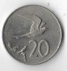 Moneda 20 cents 1987 - Cook, Australia si Oceania, Cupru-Nichel
