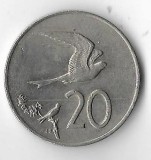 Moneda 20 cents 1987 - Cook