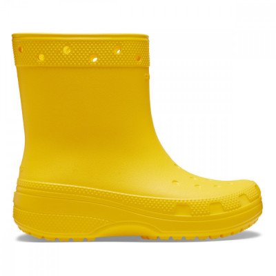 Cizme Crocs Classic Rain Boot Galben - Sunflower foto