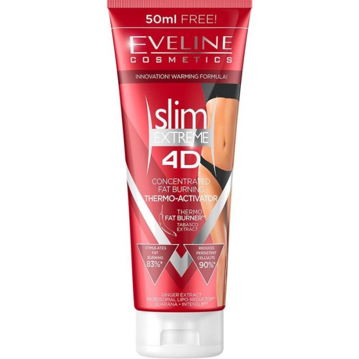 Ser Eveline Slim Extr 4D pentru liposucție și slăbire 250 ml