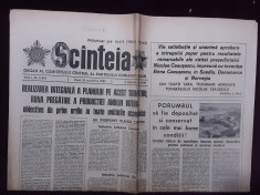 Ziarul Scanteia Nr.11895 - 18 noiembrie 1980 foto