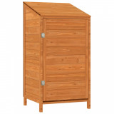 Sopron de gradina, maro, 55x52x112 cm, lemn masiv de brad