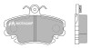 MOTAQUIP LVXL848 set placute frana,frana disc