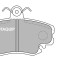 MOTAQUIP LVXL848 set placute frana,frana disc
