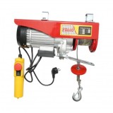 Palan electric/macara 220V/50Hz 1150W, sarcina maxima 300/600Kg, viteza de ridicare 5-10m/min, inaltime de ridicare 6-12m IP40