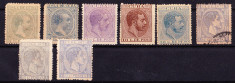 TSV$ - LOT CUBA 1876-1896 MH/* foto