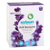 Detergent Praf Bio rufe Albe si Colorate cu Lavanda 1,010 Kg Sodasan