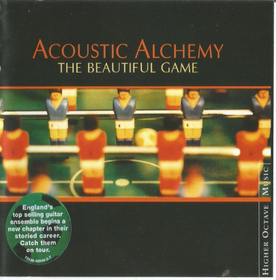 CD Acoustic Alchemy &amp;lrm;&amp;ndash; The Beautiful Game, original, jazz foto
