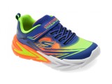Cumpara ieftin Pantofi sport SKECHERS albastri, FLEX-GLOW ULTRA, din material textil