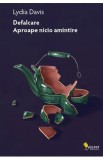 Defalcare. Aproape nicio amintire - Lydia Davis