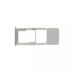 Suport SiM Samsung Galaxy A20s, A207, Silver, Single SiM
