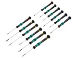 Set șurubelnițe de precizie Kraftform Micro - 12 piese