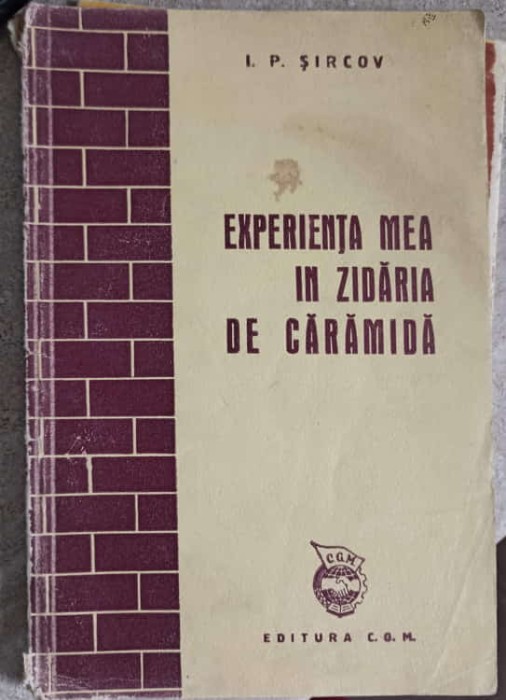EXPERIENTA MEA IN ZIDARIA DE CARAMIDA-I.P. SIRCOV-250259