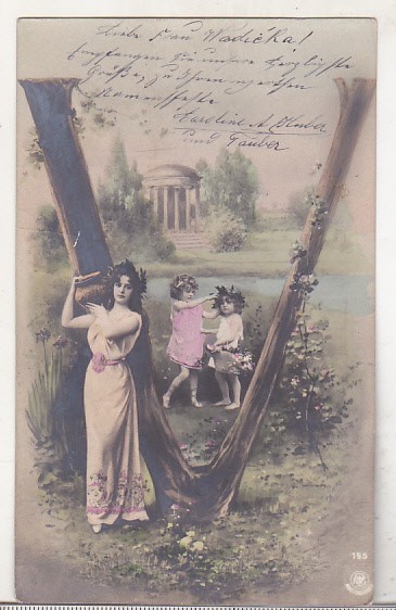 bnk cp Felicitare circulata Bucuresti Braila 1903