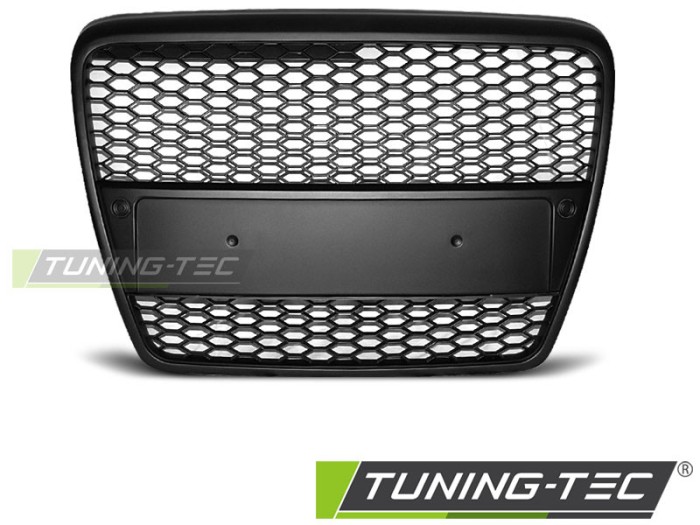 Grila sport tuning Audi A6 C6 RS Style negru mat NOU