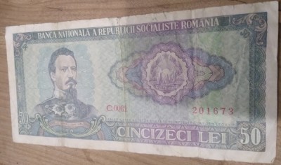 Romania RSR 50 lei 1966 foto