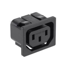 Mufa alimentare PC mama pe placa (IEC), conector pentru surse si carcase