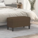 vidaXL Bancă, maro, 70x35x41 cm, textil 349386