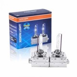 Set 2 Becuri Xenon D1S White auto pentru far , Suport metalic, 35W, 4300K