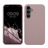Husa Kwmobile pentru Samsung Galaxy S23 FE, Mov, Silicon, KWM000021KZ018C