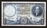 Scotia 1 Pound The Commercial Bank of Scotland s621289 1954