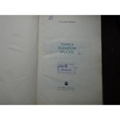 TEHNICA TELEVIZIUNII APLICATE - EMIL DAMACHI