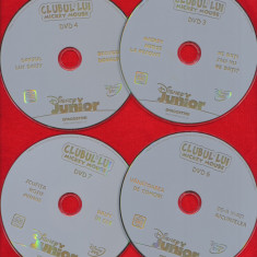 "Clubul lui Mickey Mouse" - Disney Junior - 11 DVD - uri.