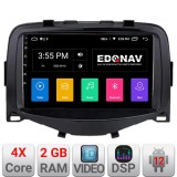 Navigatie auto Toyota Aygo / Peugeot 108 / Citroen C1 2016-2020, 7 inch, Android 12